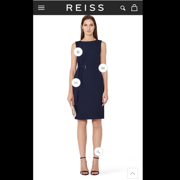 Reiss Dresses Reiss Classic Navy Blue Dress Poshmark